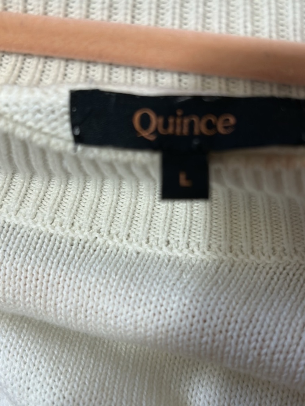 Quince Sweater Large - Picture 2 of 3